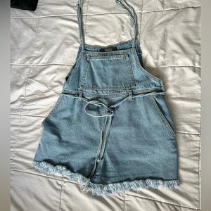 Denim overalls